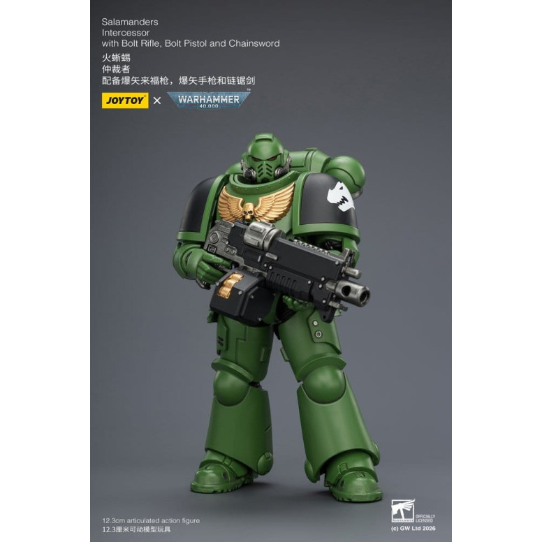 JoyToy Space Marines - Salamanders - Intercessori 1/18 - Warhammer 40K
