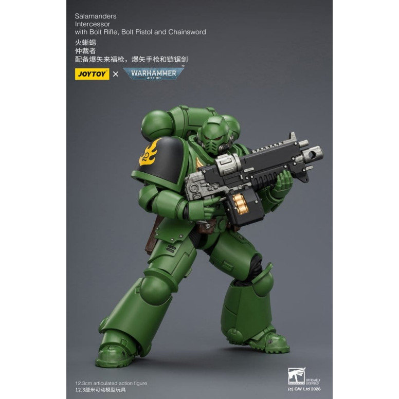JoyToy Space Marines - Salamanders - Intercessori 1/18 - Warhammer 40K