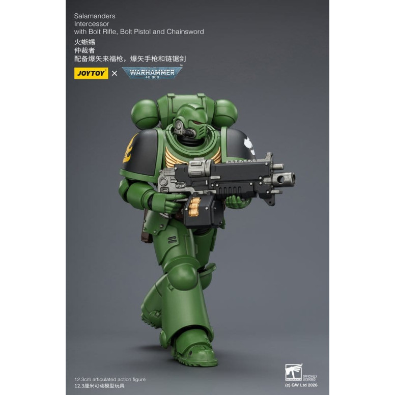 JoyToy Space Marines - Salamanders - Intercessori 1/18 - Warhammer 40K