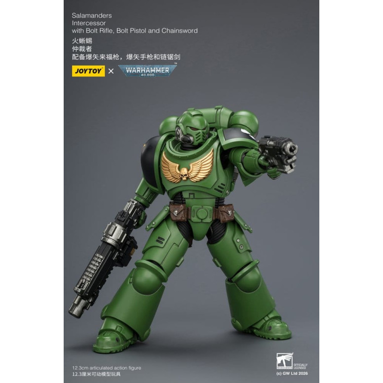 JoyToy Space Marines - Salamanders - Intercessori 1/18 - Warhammer 40K