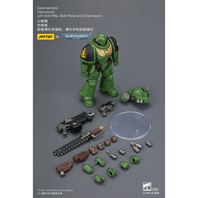 JoyToy Space Marines - Salamanders - Intercessori 1/18 - Warhammer 40K