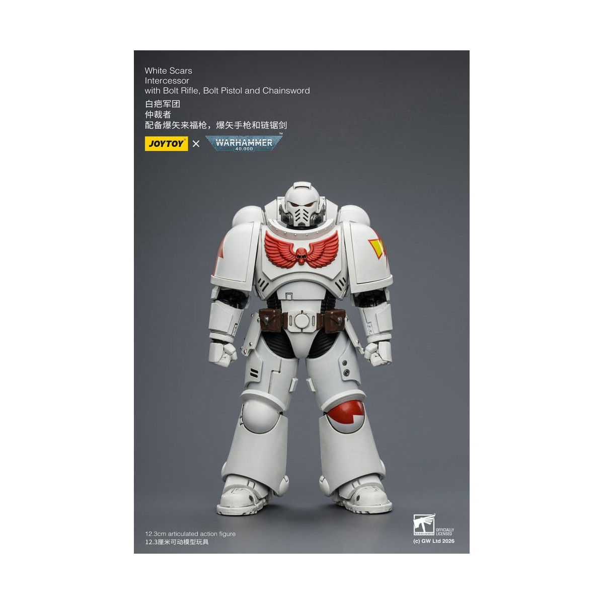 JoyToy Space Marines - Cicatrici Bianche - Intercessori 1/18 - Warhammer 40K