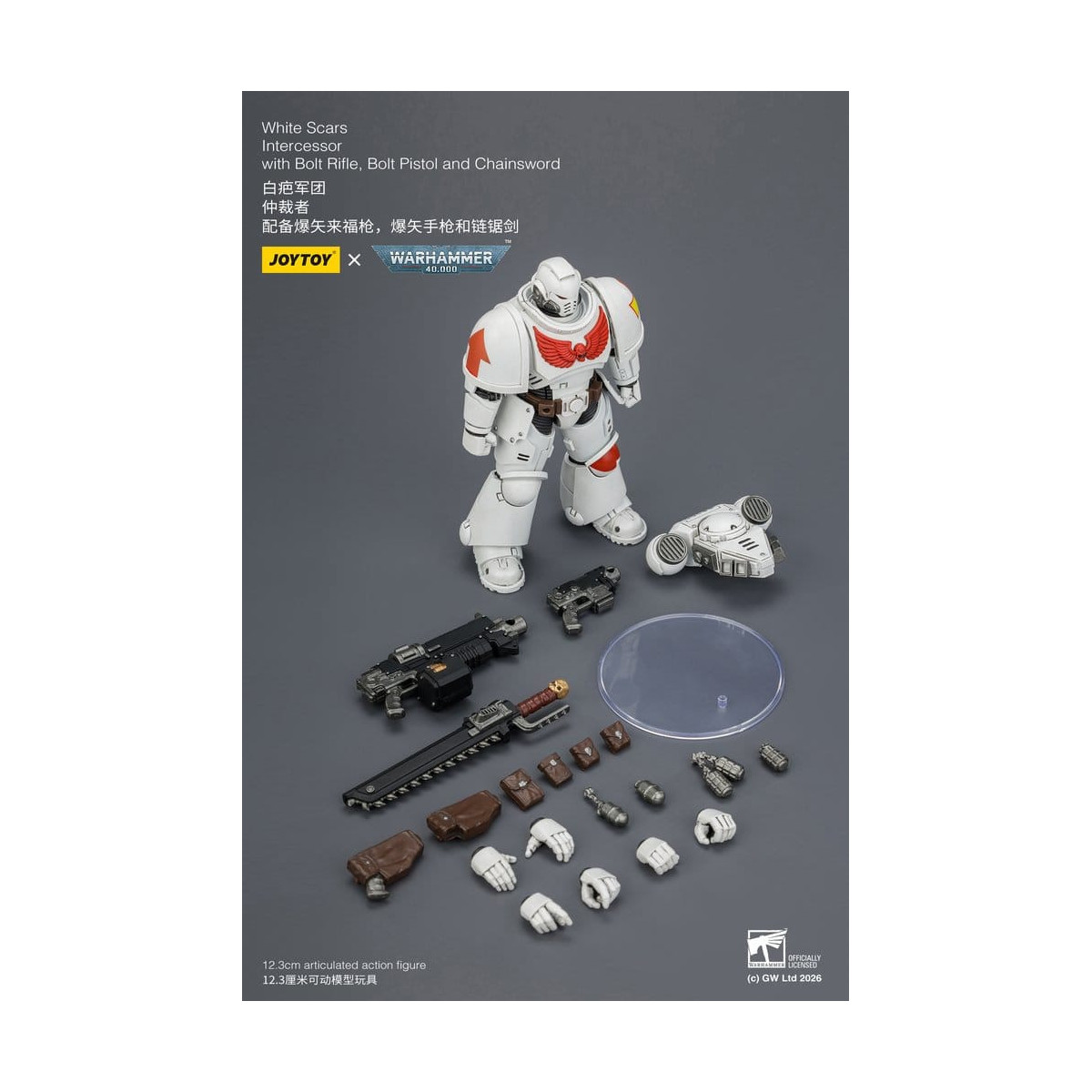 JoyToy Space Marines - Cicatrici Bianche - Intercessori 1/18 - Warhammer 40K