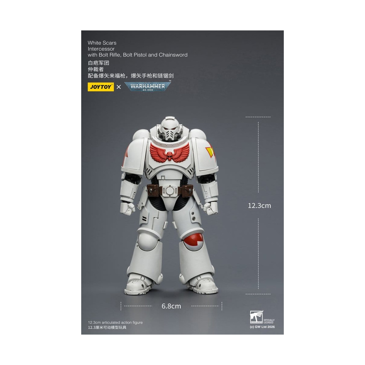 JoyToy Space Marines - Cicatrici Bianche - Intercessori 1/18 - Warhammer 40K