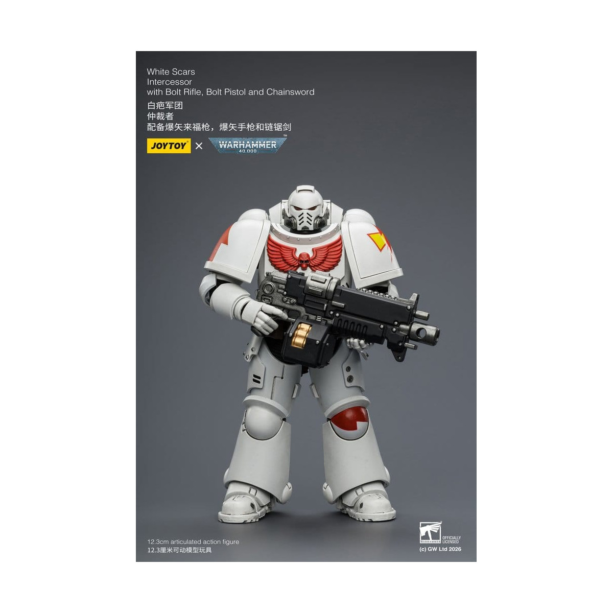 JoyToy Space Marines - Cicatrici Bianche - Intercessori 1/18 - Warhammer 40K