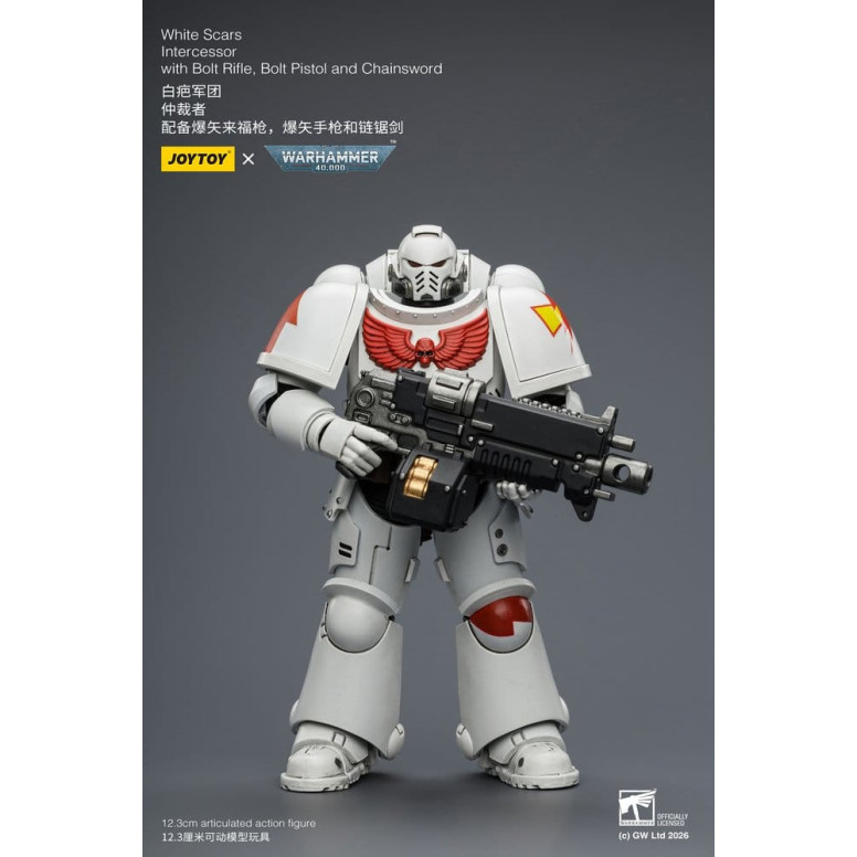 JoyToy Space Marines - Cicatrici Bianche - Intercessori 1/18 - Warhammer 40K