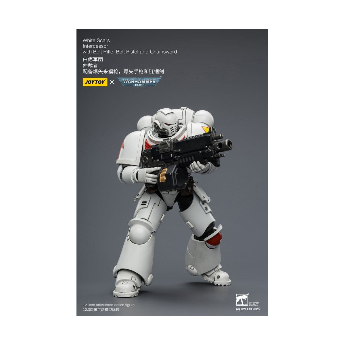 JoyToy Space Marines - Cicatrici Bianche - Intercessori 1/18 - Warhammer 40K