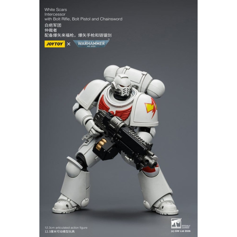 JoyToy Space Marines - Cicatrici Bianche - Intercessori 1/18 - Warhammer 40K