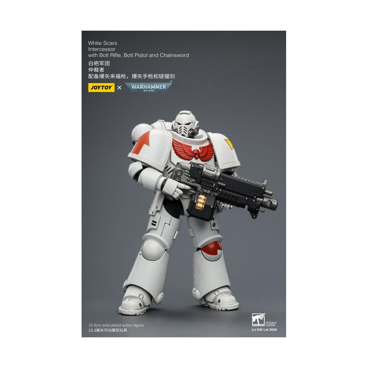JoyToy Space Marines - Cicatrici Bianche - Intercessori 1/18 - Warhammer 40K