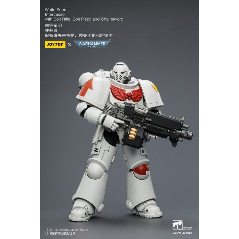 JoyToy Space Marines - Cicatrici Bianche - Intercessori 1/18 - Warhammer 40K