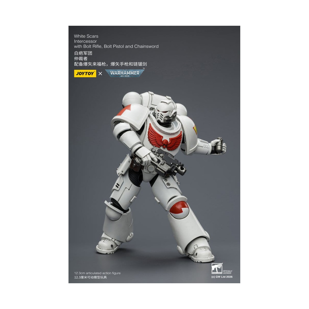 JoyToy Space Marines - Cicatrici Bianche - Intercessori 1/18 - Warhammer 40K