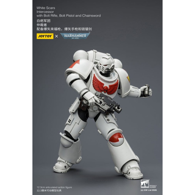 JoyToy Space Marines - Cicatrici Bianche - Intercessori 1/18 - Warhammer 40K