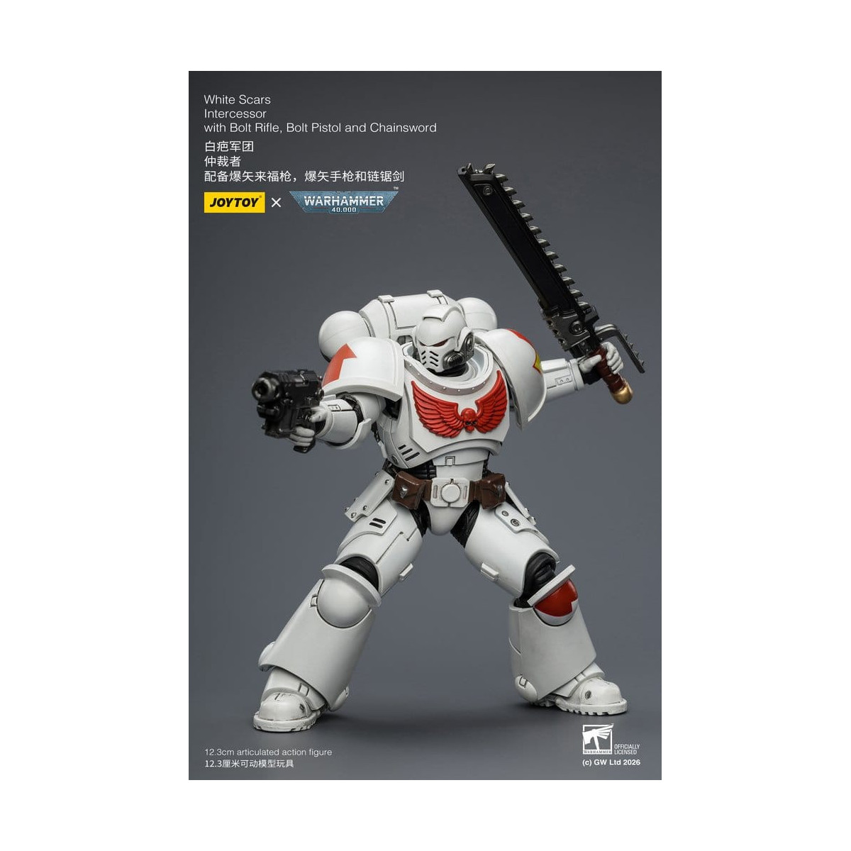 JoyToy Space Marines - Cicatrici Bianche - Intercessori 1/18 - Warhammer 40K