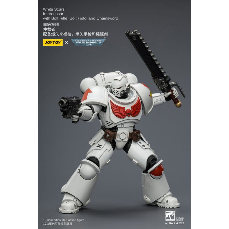 JoyToy Space Marines - Cicatrici Bianche - Intercessori 1/18 - Warhammer 40K