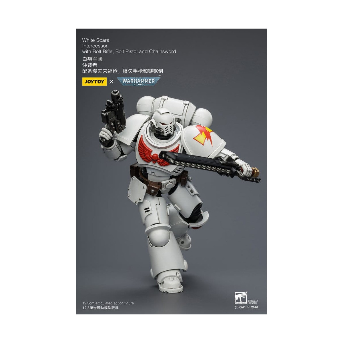 JoyToy Space Marines - Cicatrici Bianche - Intercessori 1/18 - Warhammer 40K