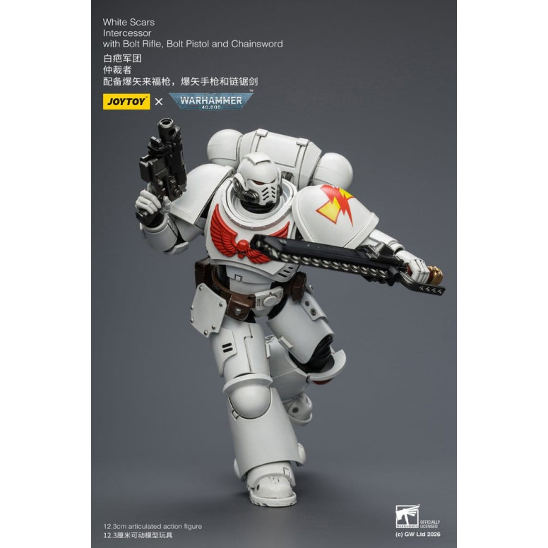 JoyToy Space Marines - Cicatrici Bianche - Intercessori 1/18 - Warhammer 40K