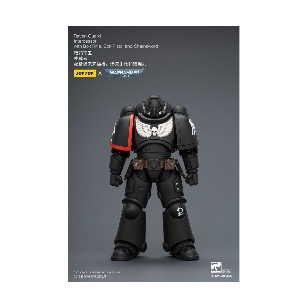 JoyToy Space Marines - Guardia Corvo - Intercessori 1/18 - Warhammer 40K
