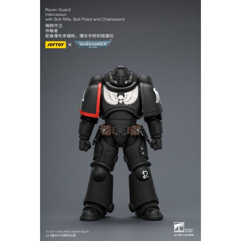 JoyToy Space Marines - Guardia Corvo - Intercessori 1/18 - Warhammer 40K