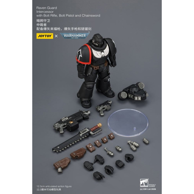 JoyToy Space Marines - Guardia Corvo - Intercessori 1/18 - Warhammer 40K