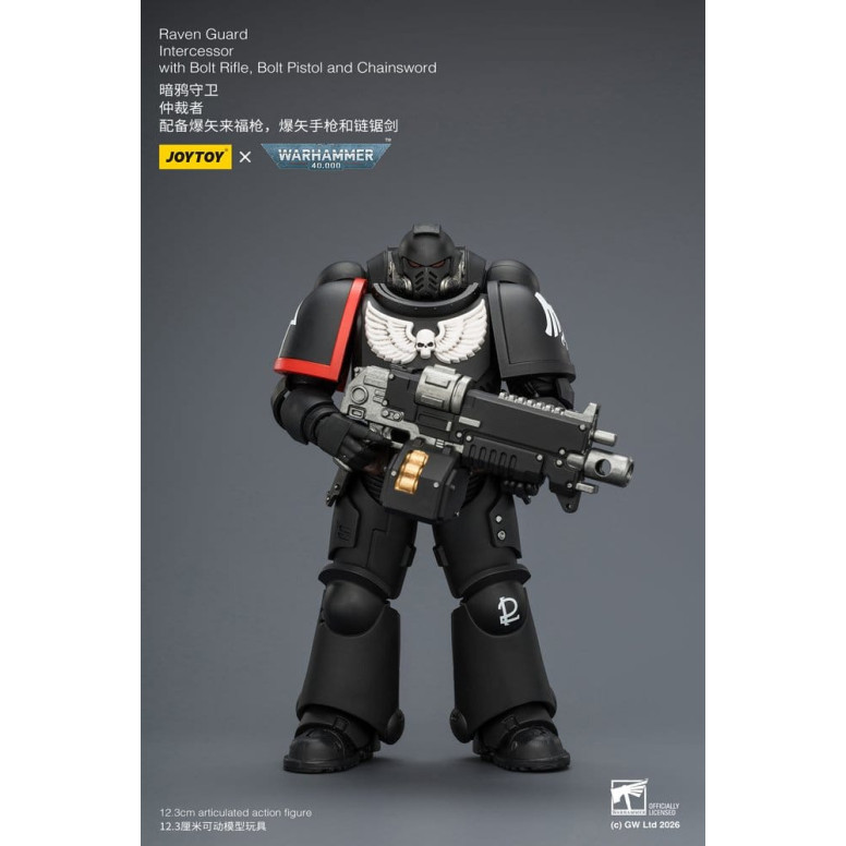 JoyToy Space Marines - Guardia Corvo - Intercessori 1/18 - Warhammer 40K