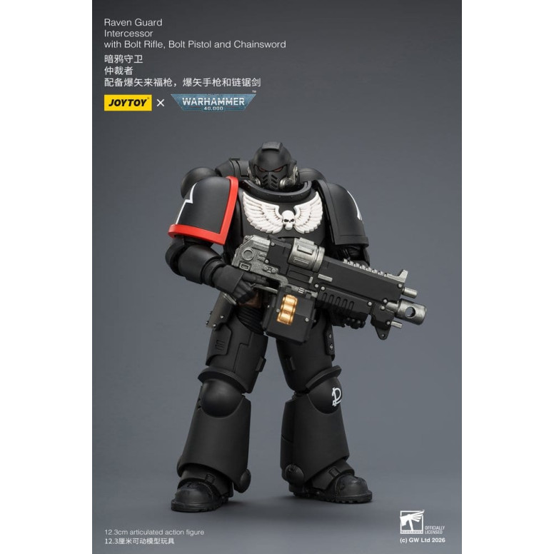 JoyToy Space Marines - Guardia Corvo - Intercessori 1/18 - Warhammer 40K