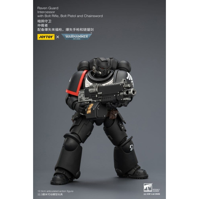 JoyToy Space Marines - Guardia Corvo - Intercessori 1/18 - Warhammer 40K