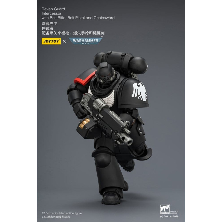 JoyToy Space Marines - Guardia Corvo - Intercessori 1/18 - Warhammer 40K