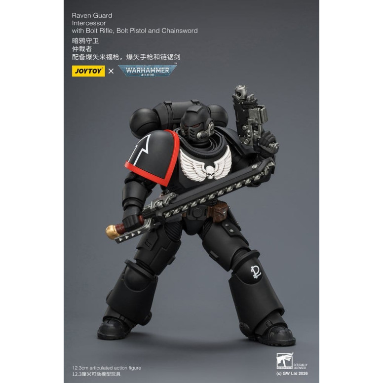JoyToy Space Marines - Guardia Corvo - Intercessori 1/18 - Warhammer 40K