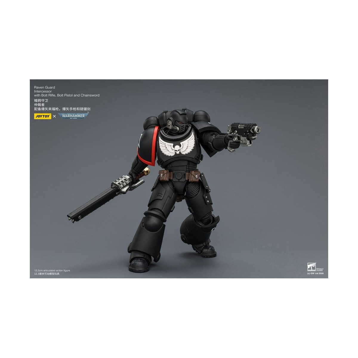 JoyToy Space Marines - Guardia Corvo - Intercessori 1/18 - Warhammer 40K