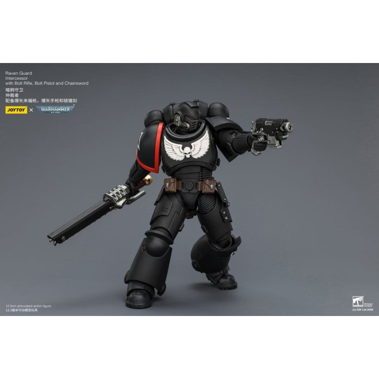 JoyToy Space Marines - Guardia Corvo - Intercessori 1/18 - Warhammer 40K