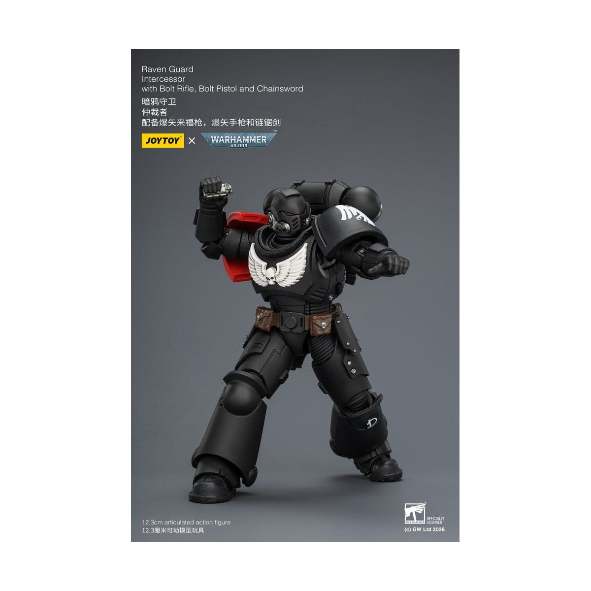 JoyToy Space Marines - Guardia Corvo - Intercessori 1/18 - Warhammer 40K