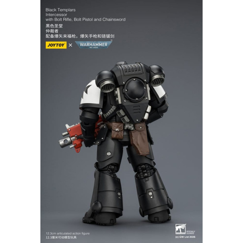 JoyToy Space Marines - Black Templars - Intercessori 1/18 - Warhammer 40K