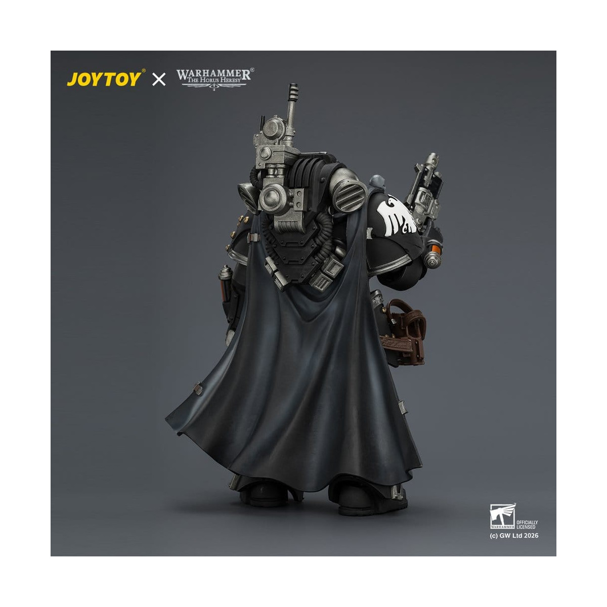 JoyToy Space Marines - Guardia del Corvo - Kaedes Nex, il Corvo del Sangue con cannoni a mano Fulcrum 1/18 - Warhammer 40k