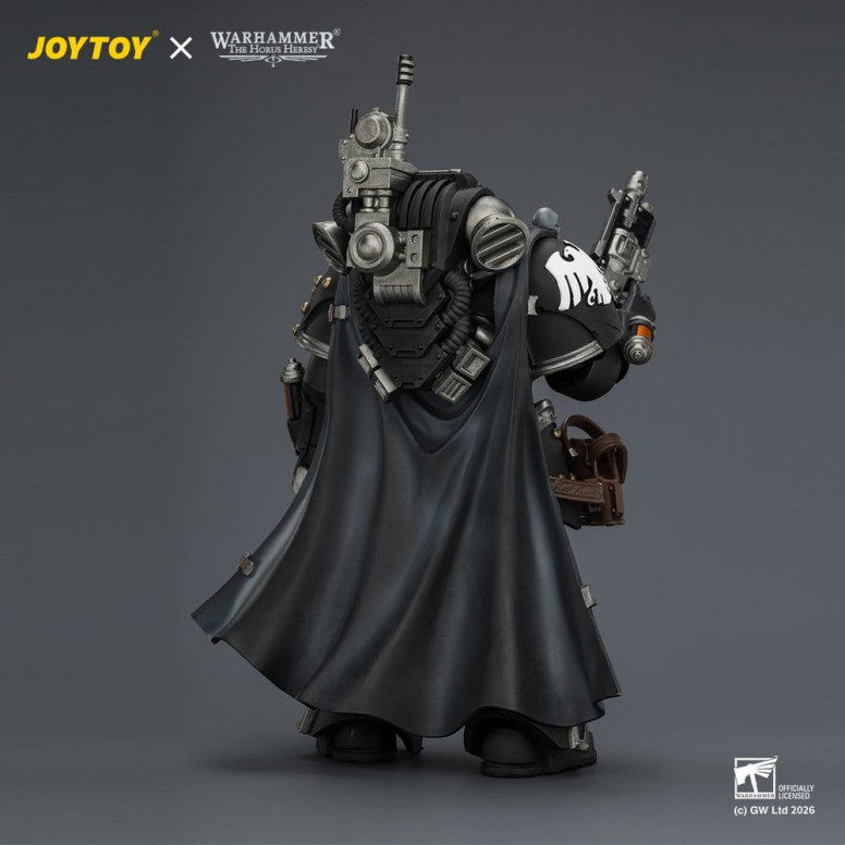 JoyToy Space Marines - Guardia del Corvo - Kaedes Nex, il Corvo del Sangue con cannoni a mano Fulcrum 1/18 - Warhammer 40k