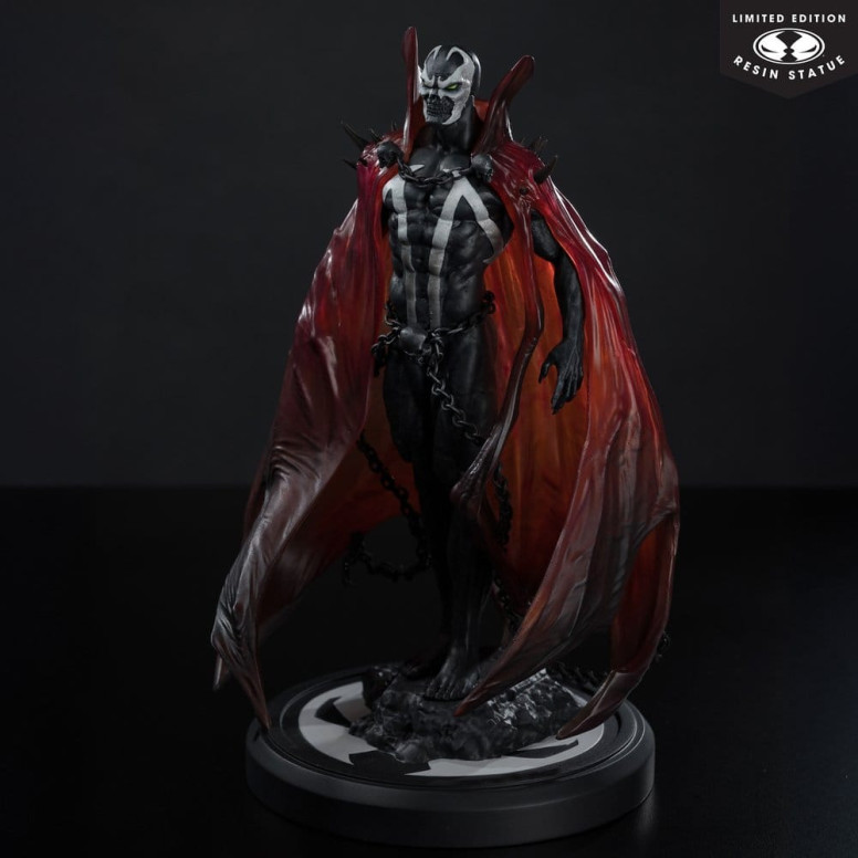 McFarlane - Spawn Statua nera, bianca e rossa 1/10 di Pupeteer Lee