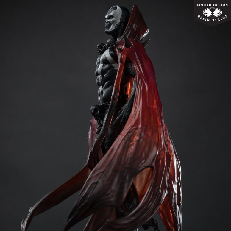 McFarlane - Spawn Statua nera, bianca e rossa 1/10 di Pupeteer Lee