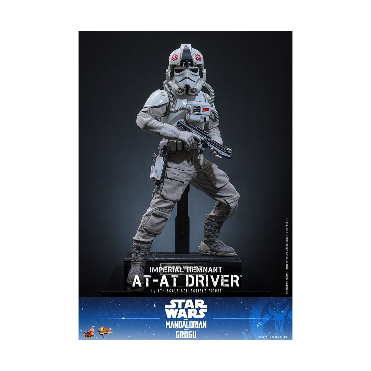 Hot Toys Star Wars - Conducente AT-AT Imperial Remnant 1/6 MMS845 - Star Wars: The Mandalorian & Grogu