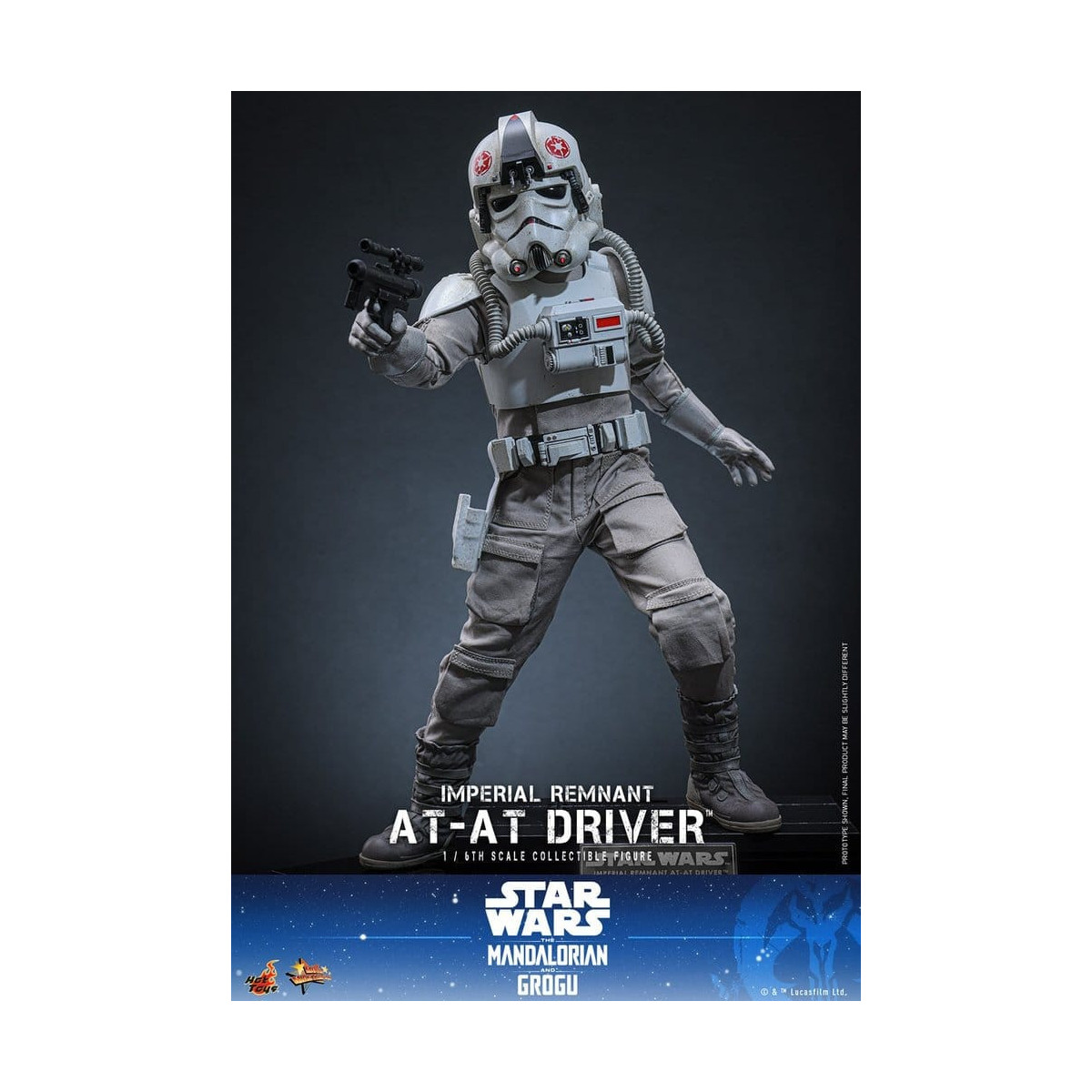 Hot Toys Star Wars - Conducente AT-AT Imperial Remnant 1/6 MMS845 - Star Wars: The Mandalorian & Grogu