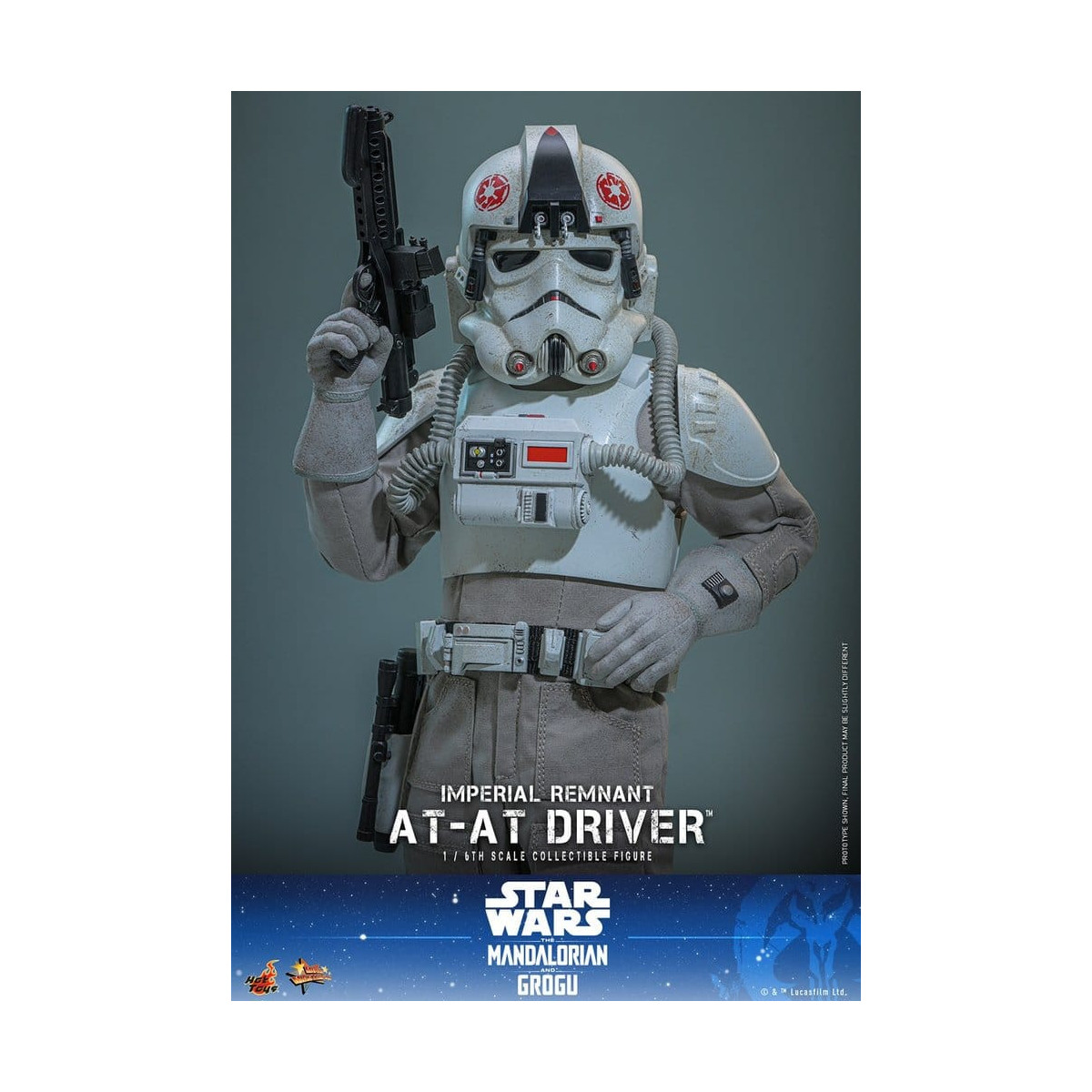 Hot Toys Star Wars - Conducente AT-AT Imperial Remnant 1/6 MMS845 - Star Wars: The Mandalorian & Grogu