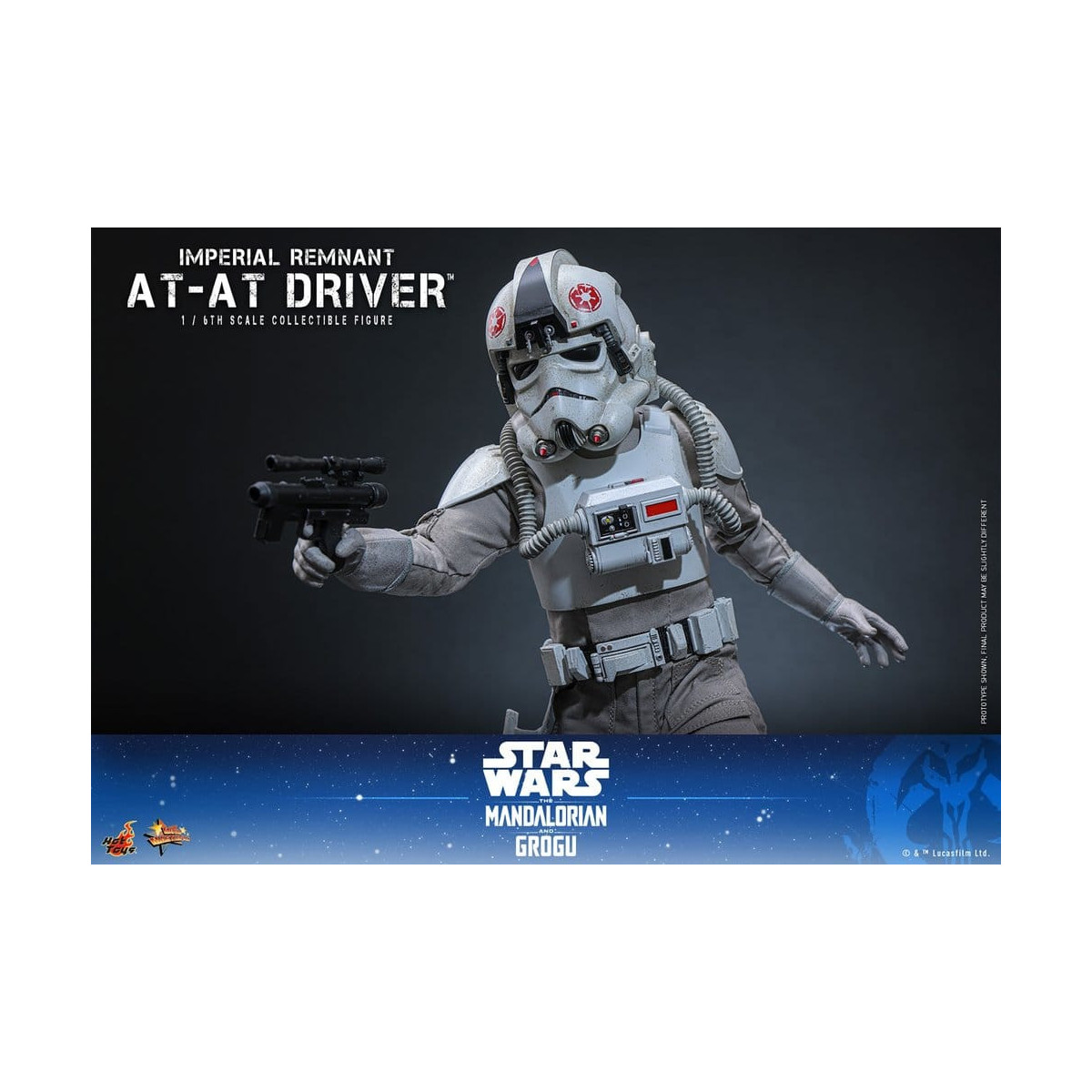 Hot Toys Star Wars - Conducente AT-AT Imperial Remnant 1/6 MMS845 - Star Wars: The Mandalorian & Grogu