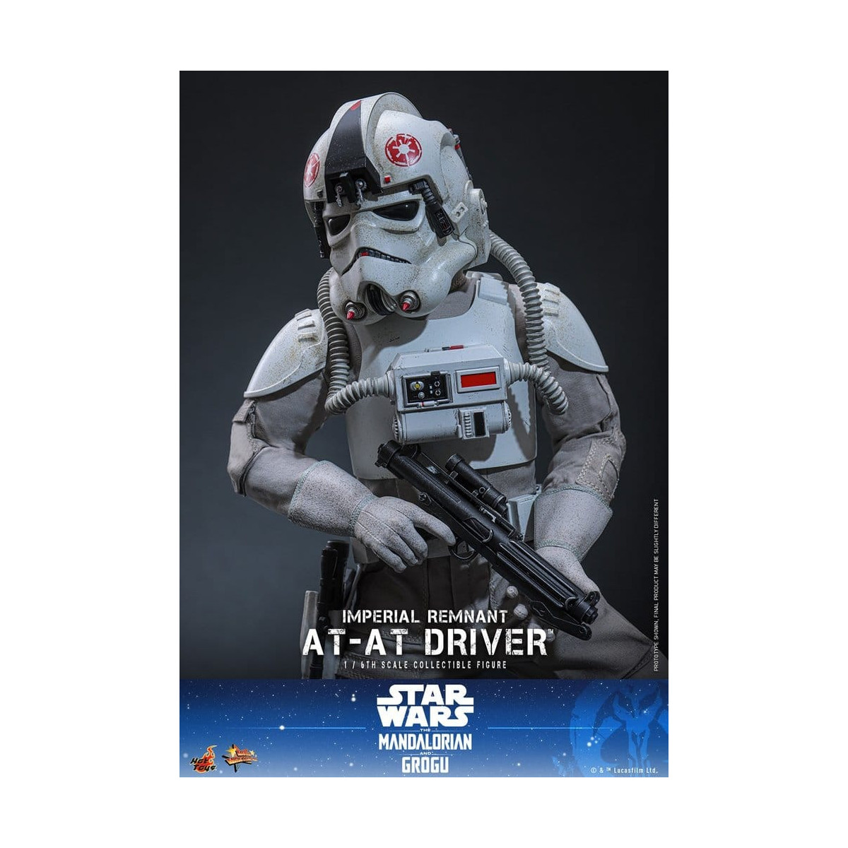 Hot Toys Star Wars - Conducente AT-AT Imperial Remnant 1/6 MMS845 - Star Wars: The Mandalorian & Grogu