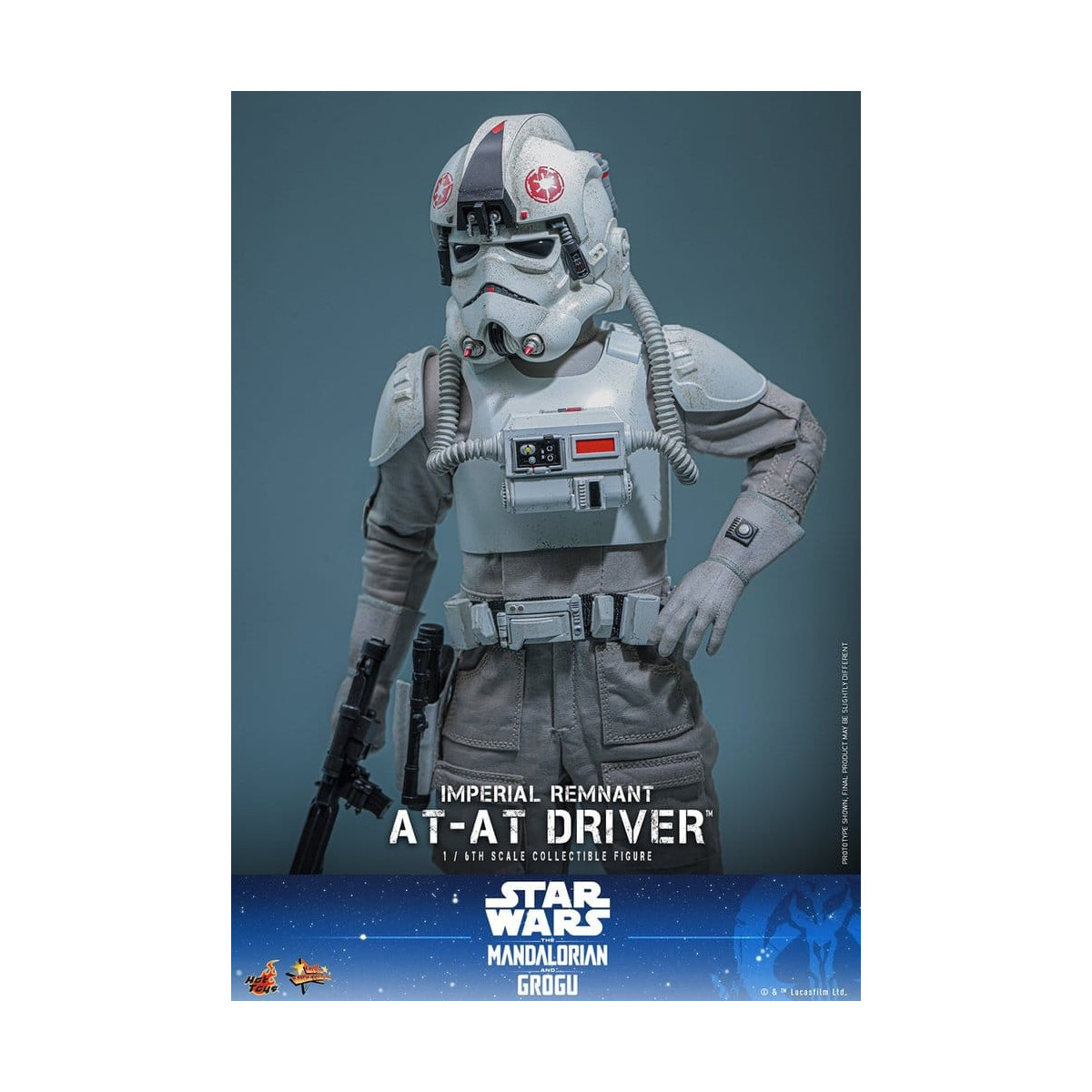 Hot Toys Star Wars - Conducente AT-AT Imperial Remnant 1/6 MMS845 - Star Wars: The Mandalorian & Grogu