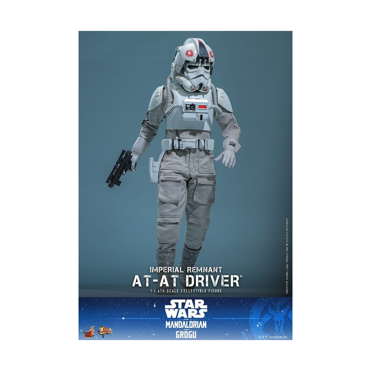 Hot Toys Star Wars - Conducente AT-AT Imperial Remnant 1/6 MMS845 - Star Wars: The Mandalorian & Grogu