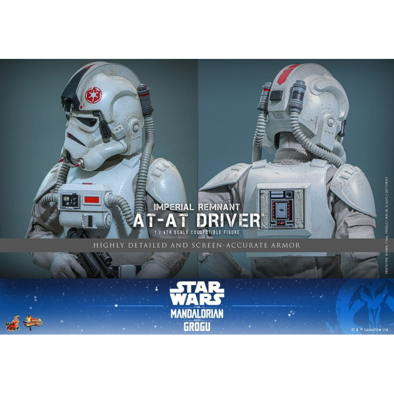 Hot Toys Star Wars - Conducente AT-AT Imperial Remnant 1/6 MMS845 - Star Wars: The Mandalorian & Grogu