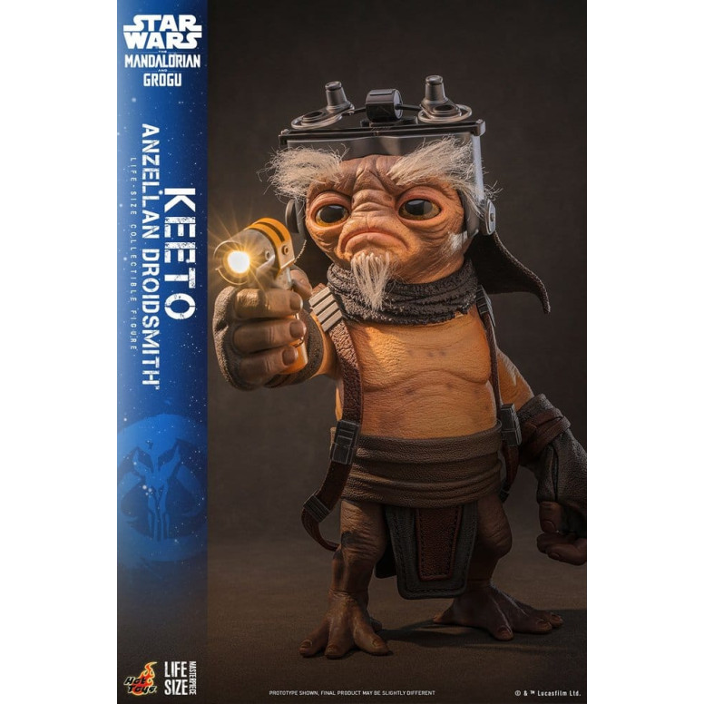Hot toys Star Wars - Keeto (Droidsmith Anzellan) Serie di capolavori a grandezza naturale - Star Wars: The Mandalorian & Grogu