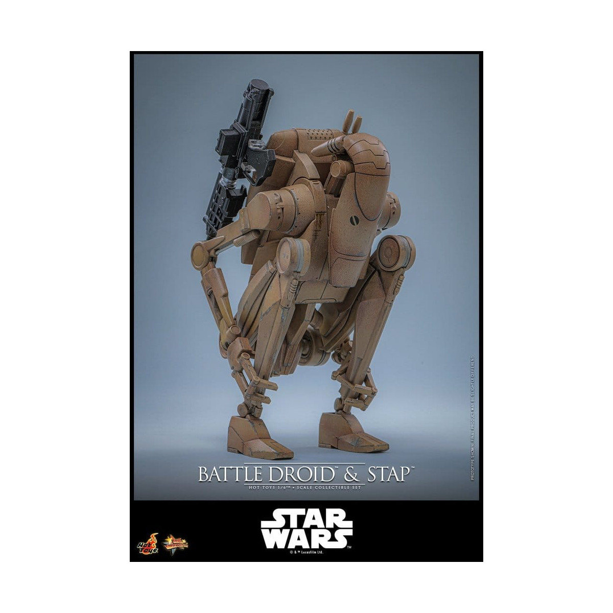 Hot Toys - Droide da battaglia e STAP MMS 1/6 - Star Wars: La minaccia fantasma MMS887
