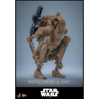 Hot Toys - Droide da battaglia e STAP MMS 1/6 - Star Wars: La minaccia fantasma MMS887