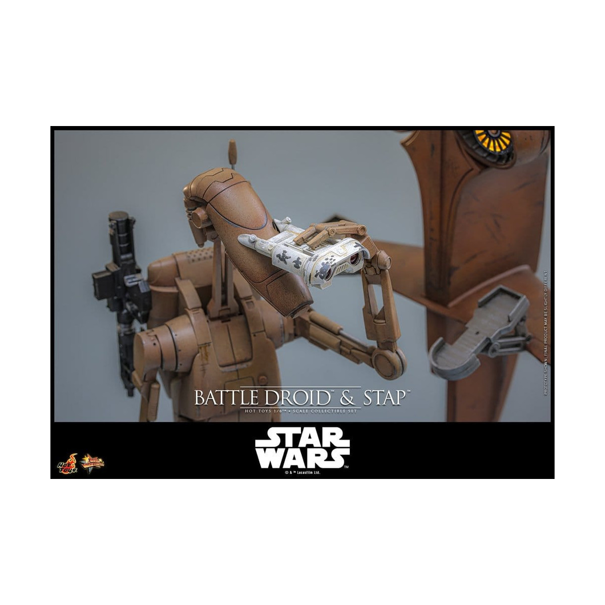 Hot Toys - Droide da battaglia e STAP MMS 1/6 - Star Wars: La minaccia fantasma MMS887
