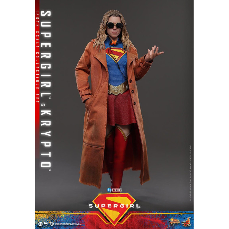 Hot Toys - DC Comics - Supergirl e Krypto MMS 1/6 - Supergirl (2026)