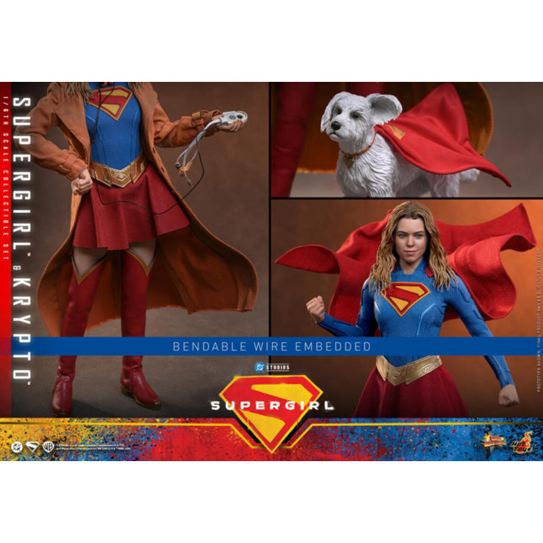 Hot Toys - DC Comics - Supergirl e Krypto MMS 1/6 - Supergirl (2026)